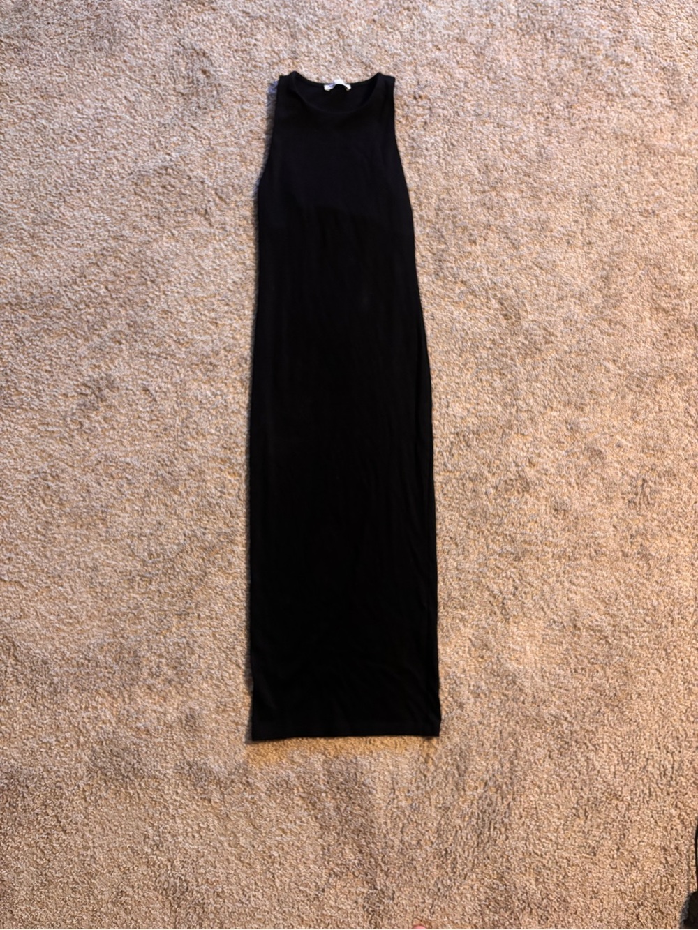 Zara Black Women's Long Dress - small